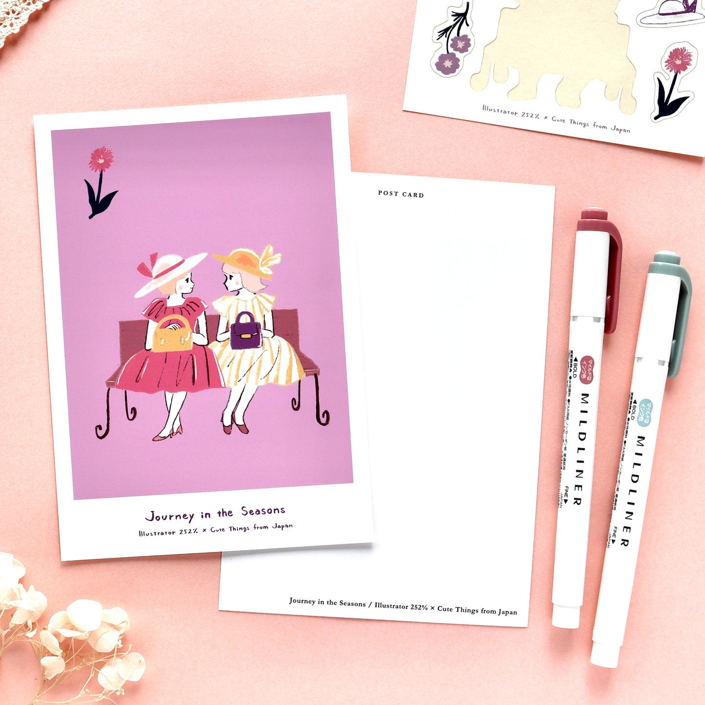 CTFJ x 252% / Postcard - Best Friends