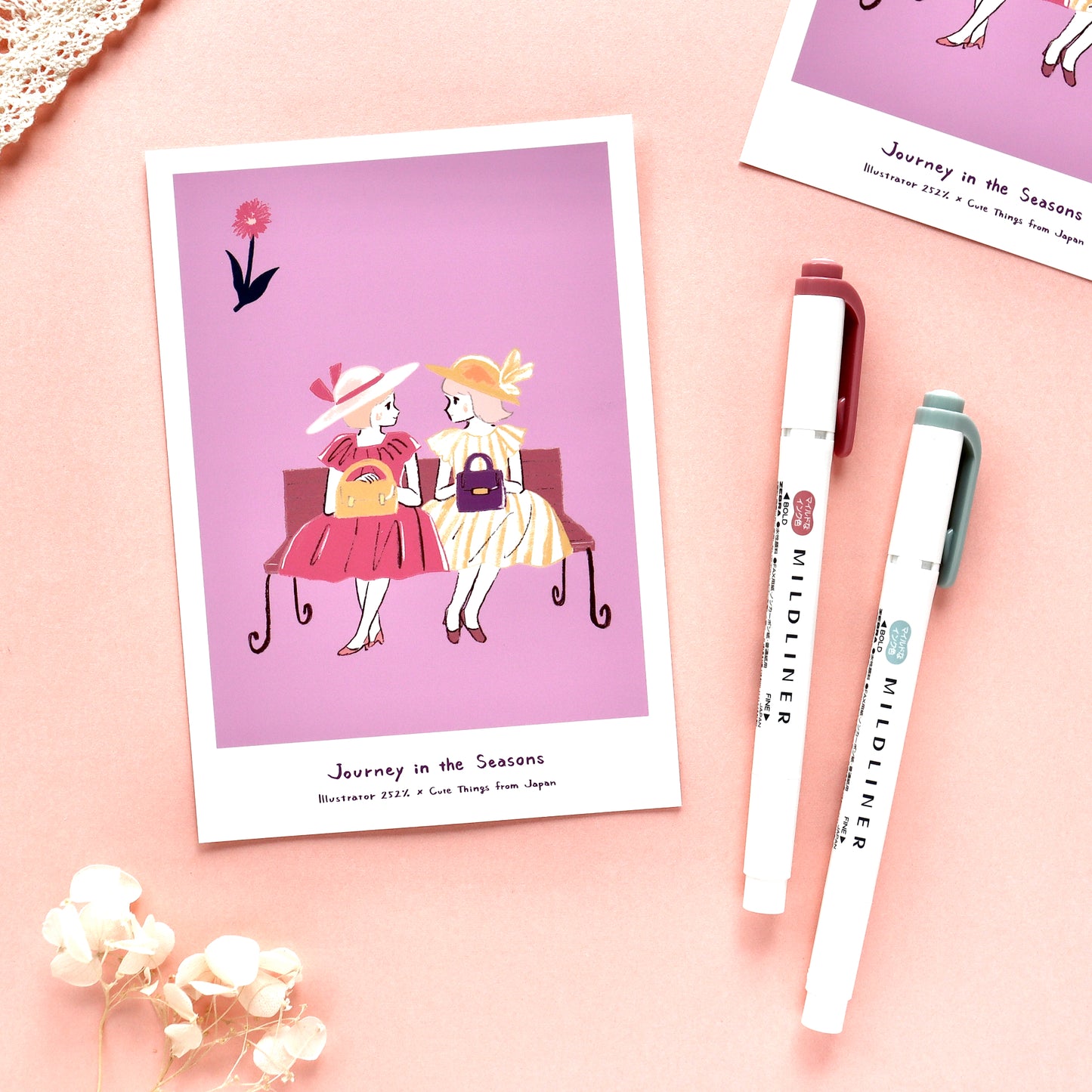 CTFJ x 252% / Postcard - Best Friends