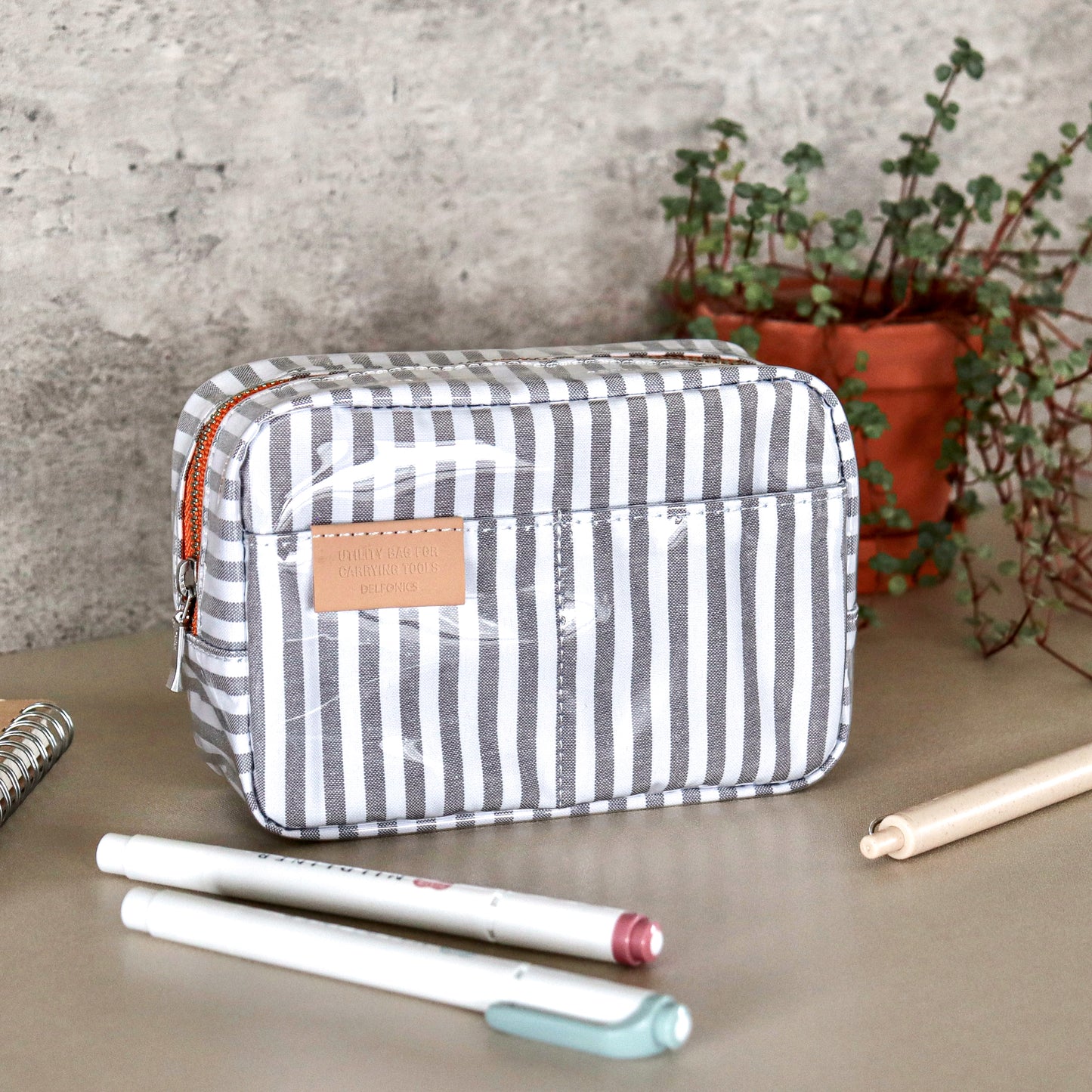 Delfonics / Utility Pouch - Sereno Gray (XS size)