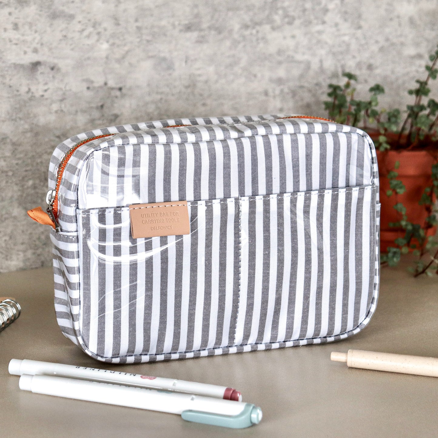 Delfonics / Utility Pouch - Sereno Gray (S size)
