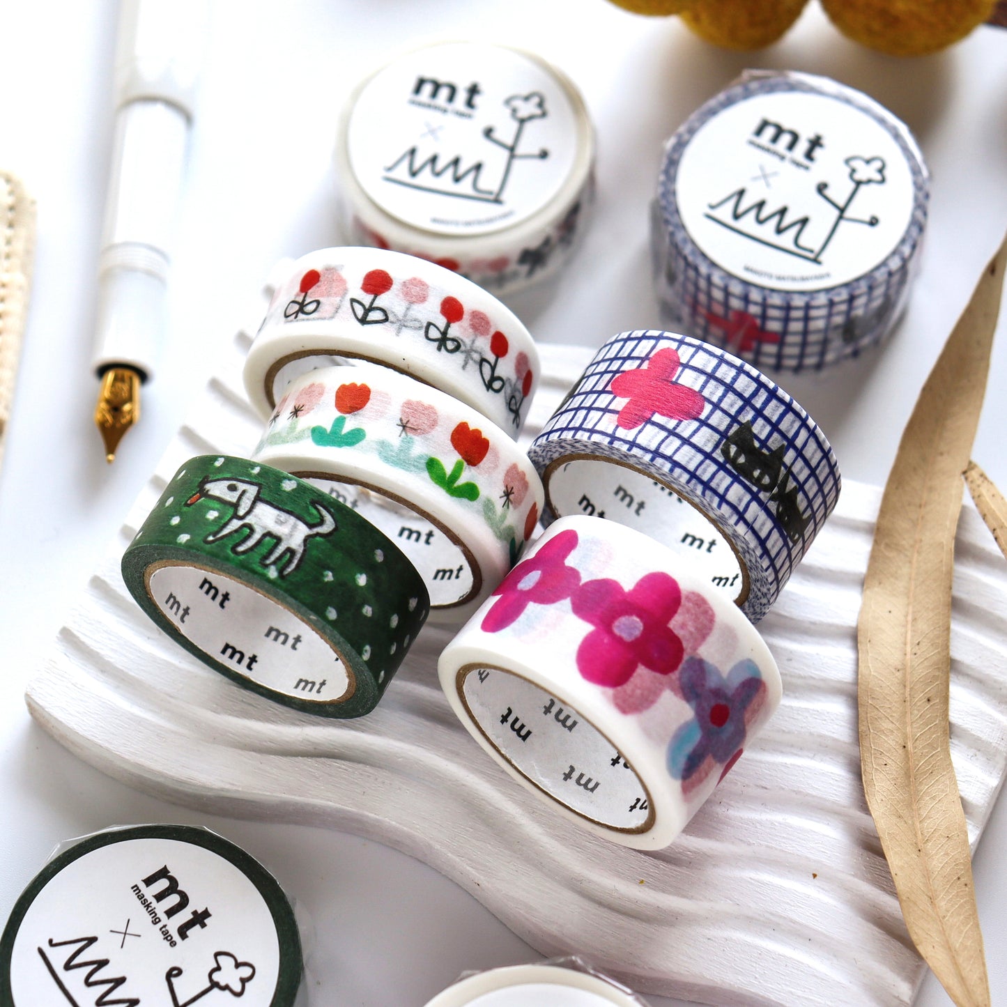 mt x Makoto Matsubayashi / Washi Tape - Tulip