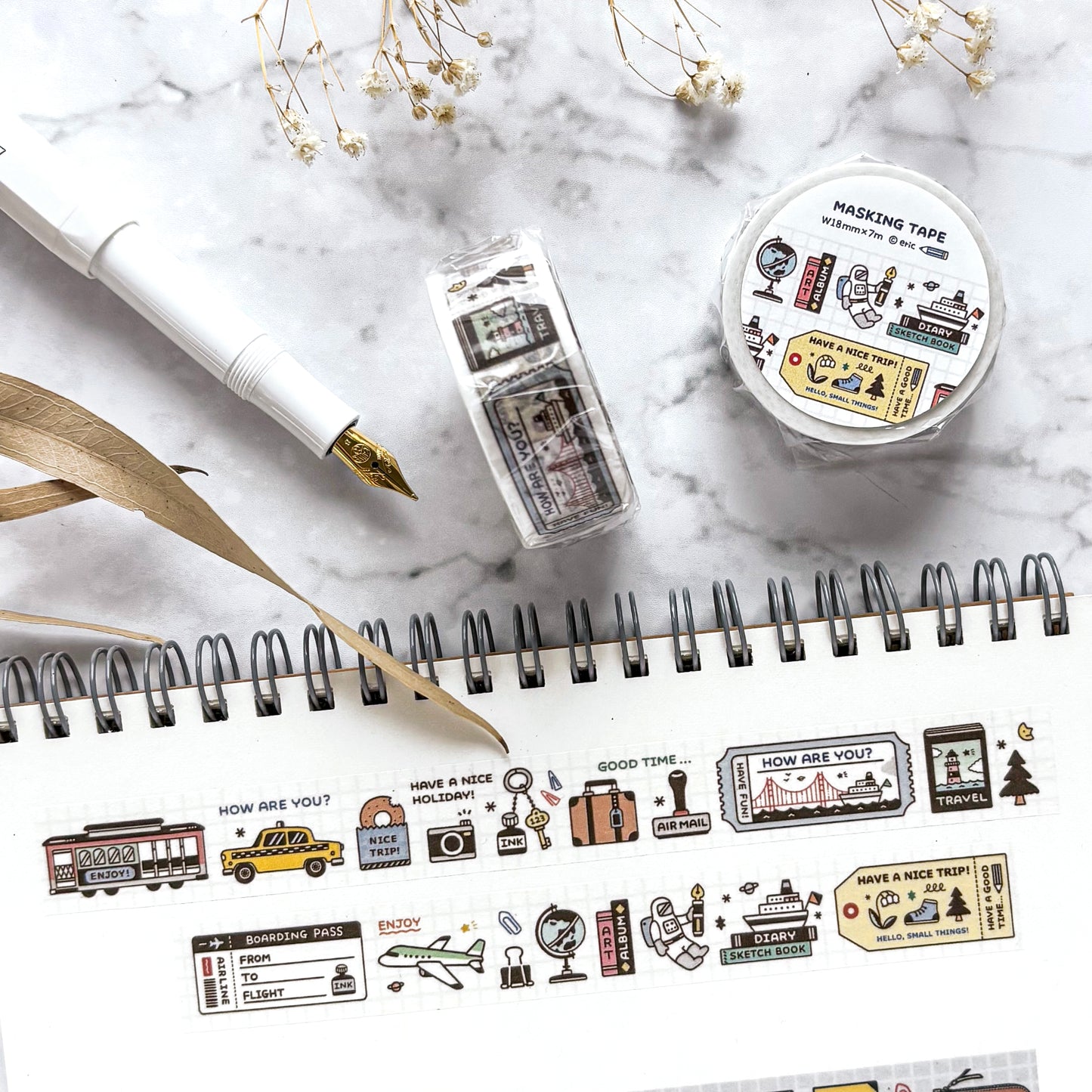eric x CTFJ / Washi Tapes - Have a Nice Trip!