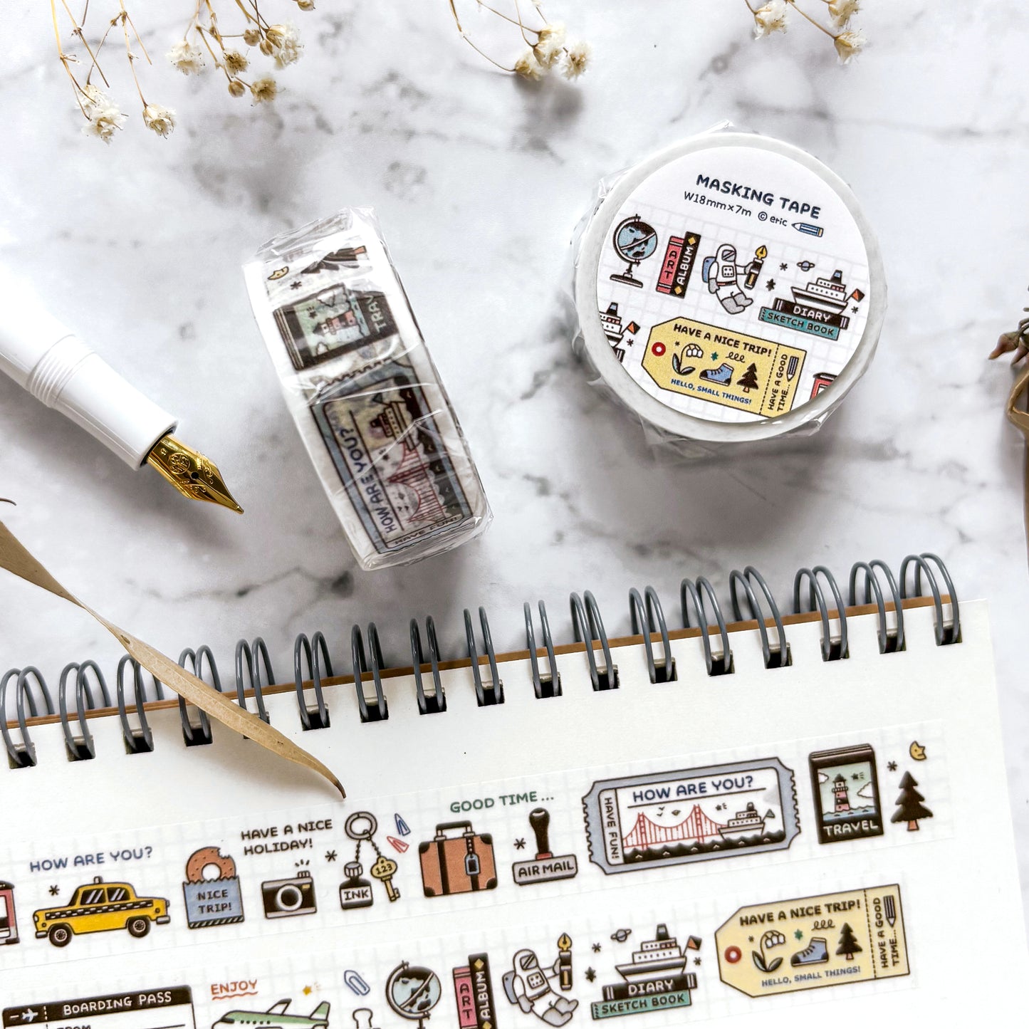 eric x CTFJ / Washi Tapes - Have a Nice Trip!