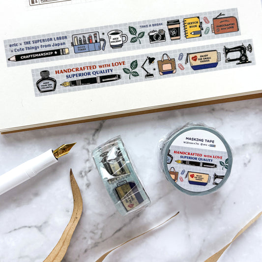 Limited Edition TSL x eric x CTFJ / Washi Tapes - Handcrafted with Love