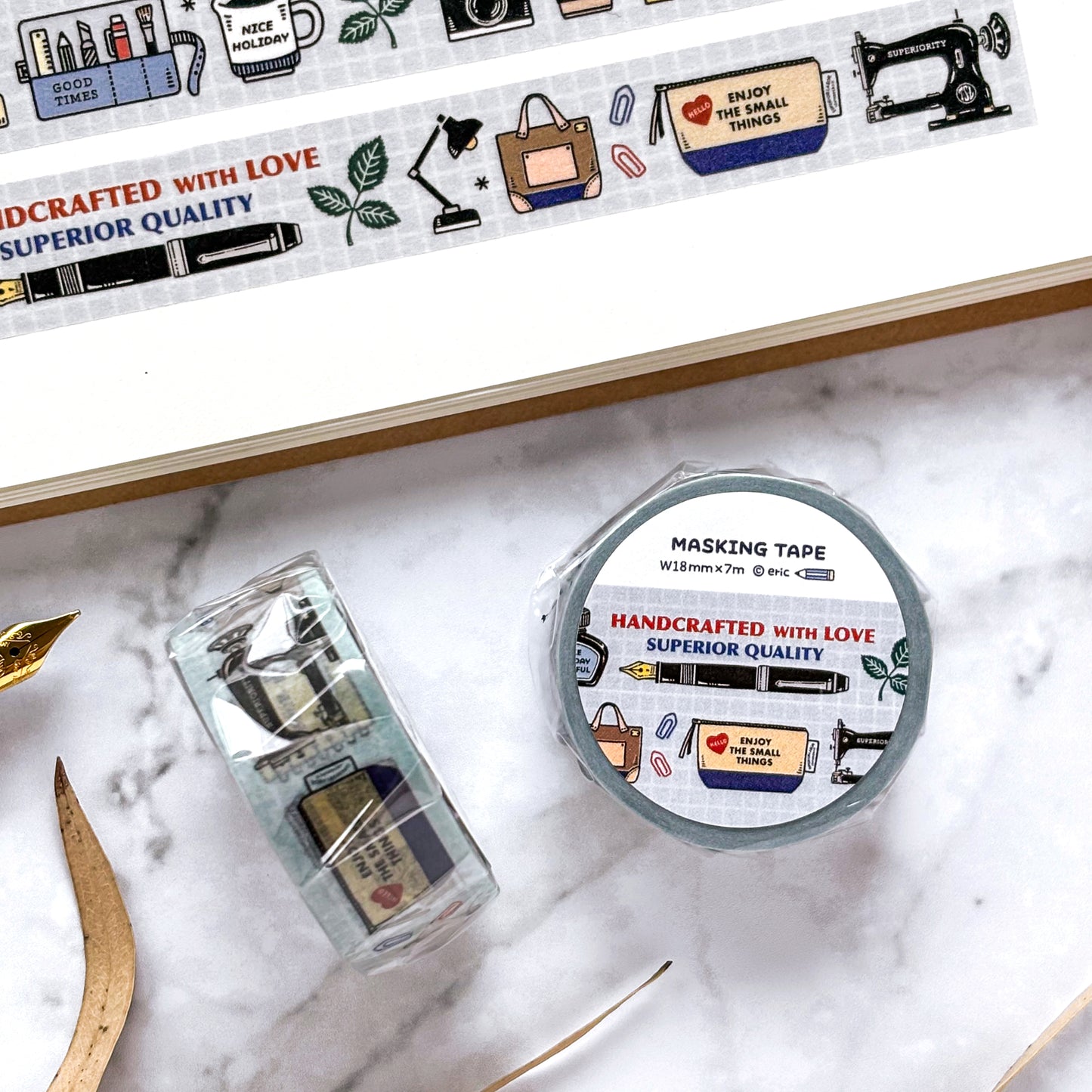 TSL x eric x CTFJ / Washi Tapes - Handcrafted with Love