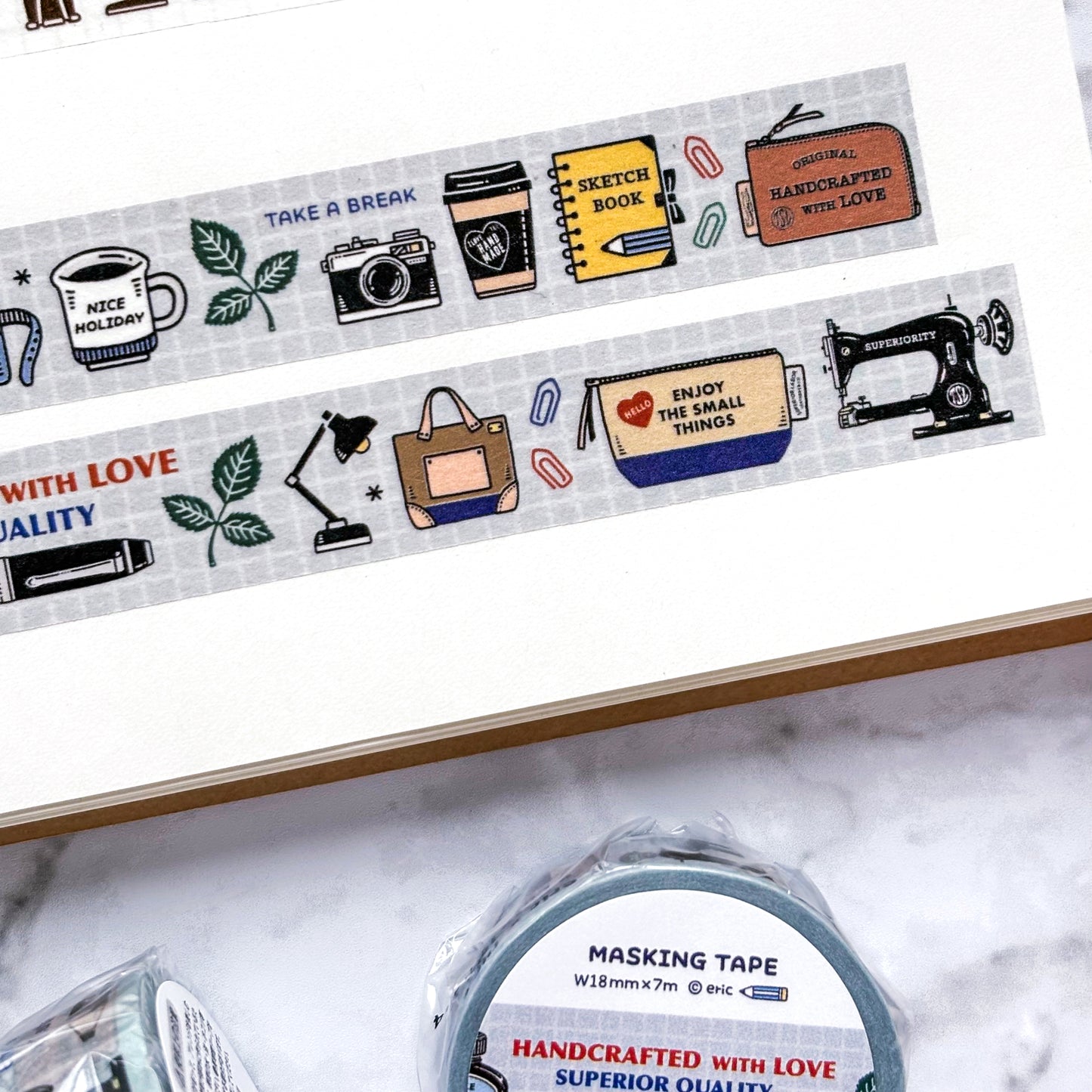 TSL x eric x CTFJ / Washi Tapes - Handcrafted with Love