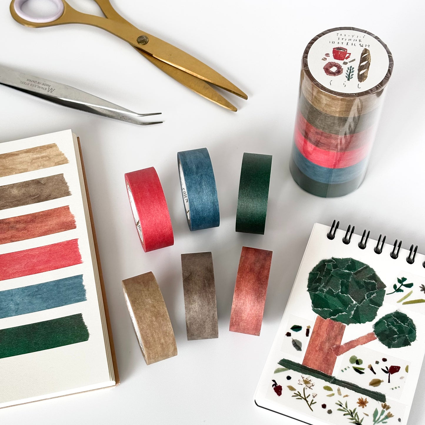 Miki Tamura / Art Washi Tape Set - Life