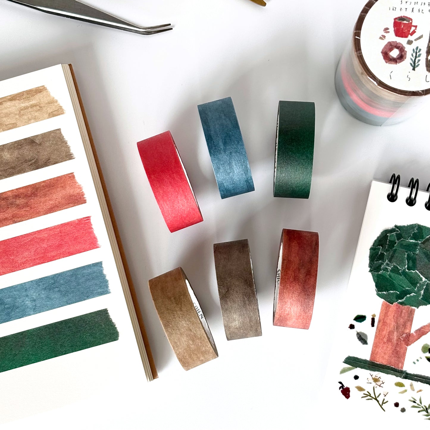 Miki Tamura / Art Washi Tape Set - Life