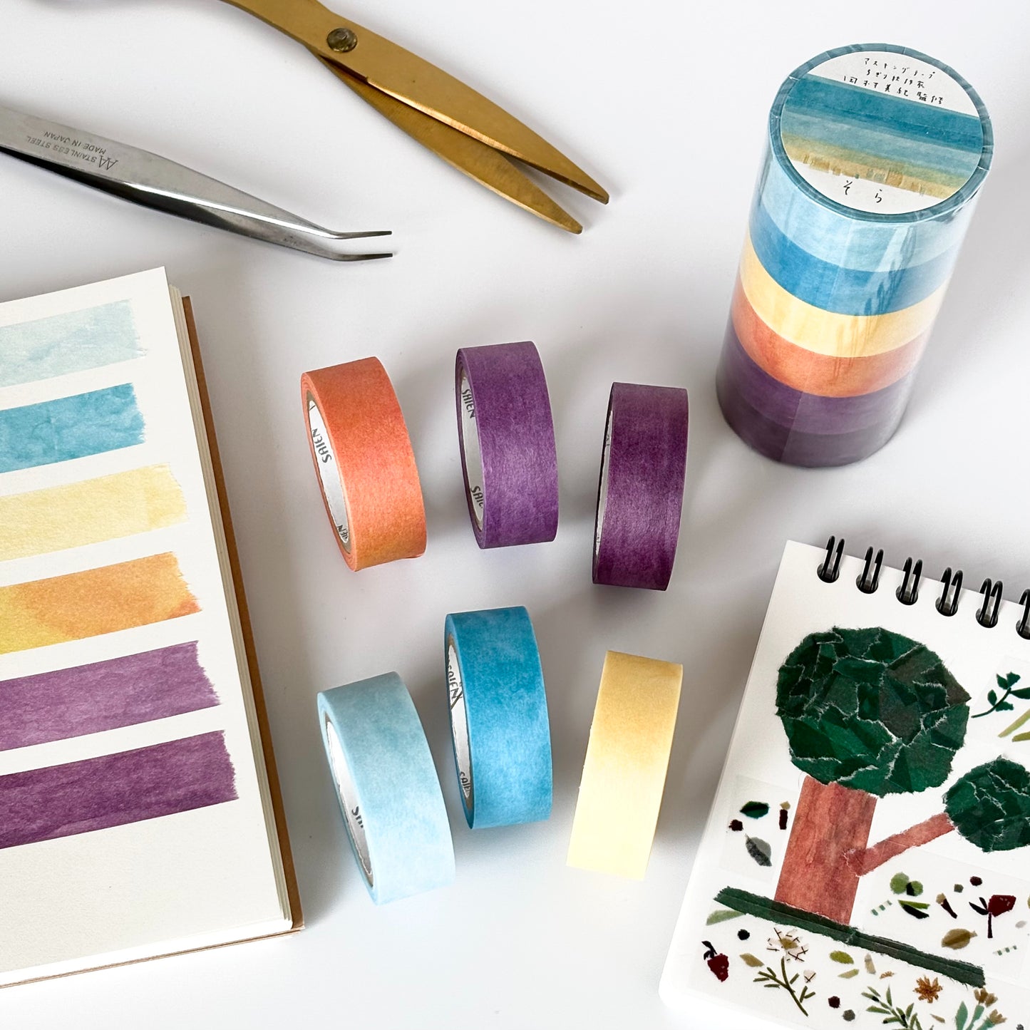 Miki Tamura / Art Washi Tape Set - Sky