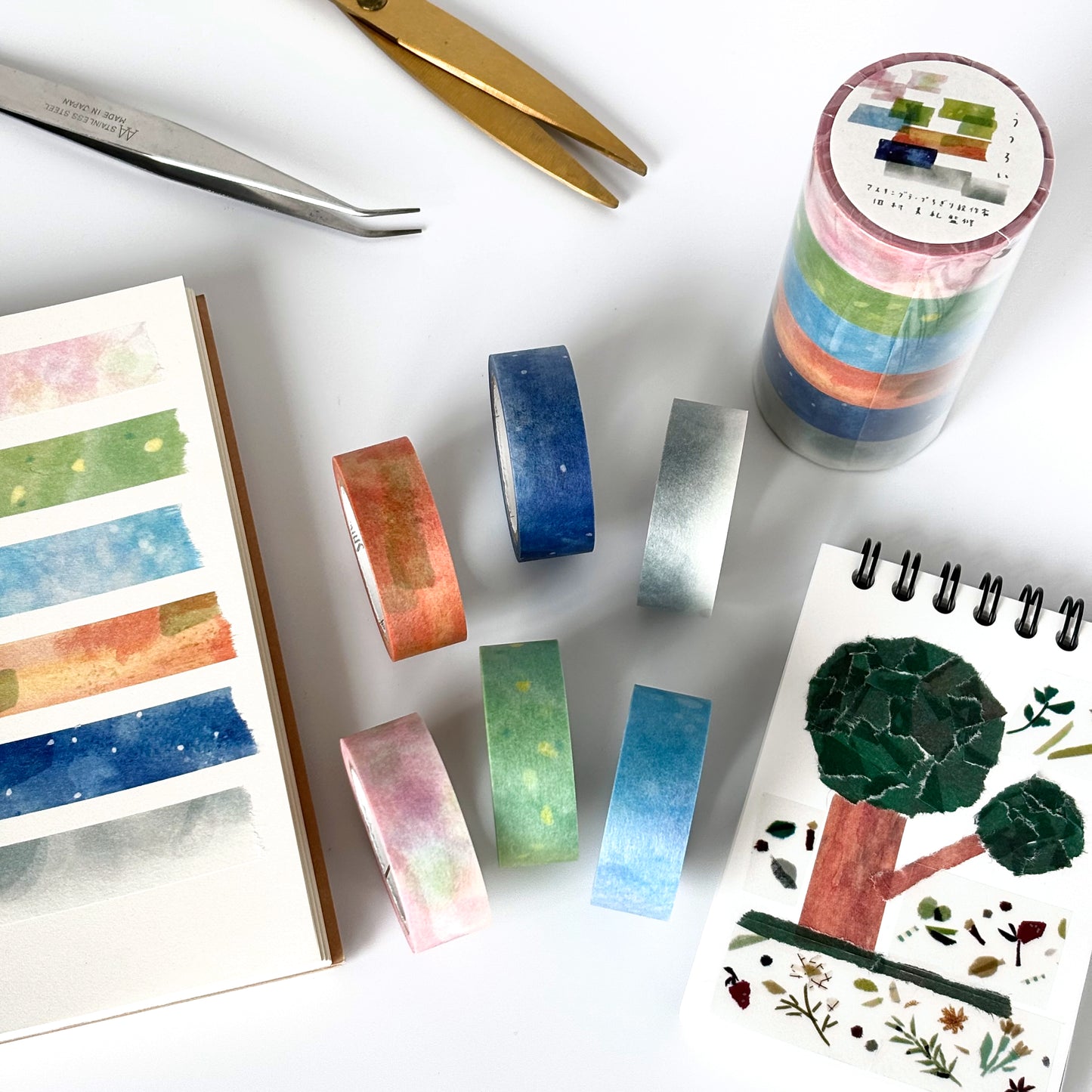 Miki Tamura / Art Washi Tape Set - Relax