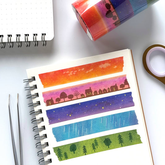 Miki Tamura / Art Washi Tape Set - Nature