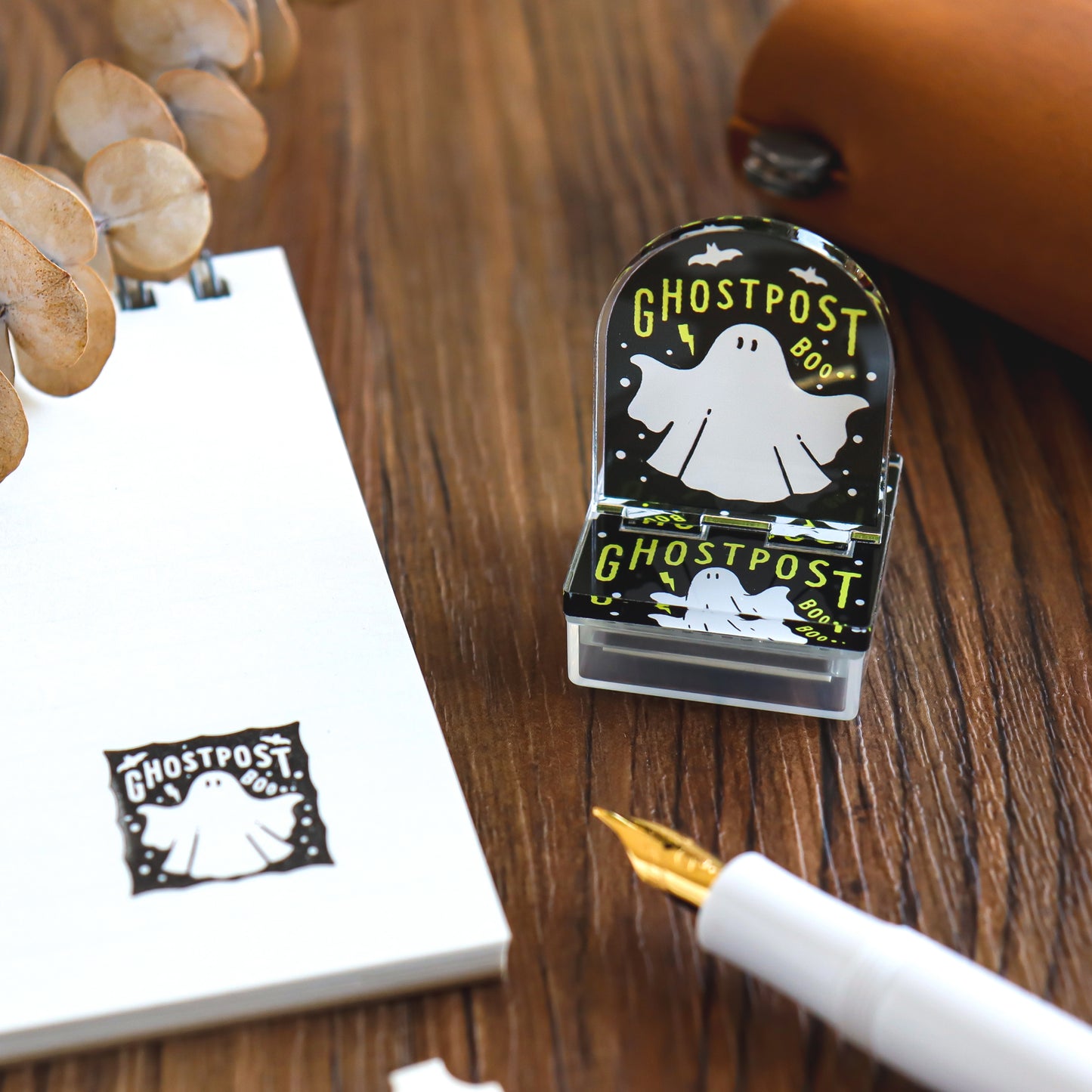 Obi1 / Acrylic Stand Pre-inked Stamp - Ghost Post