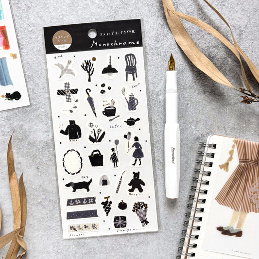 Miki Tamura / My Favorite Stickers - Monochrome