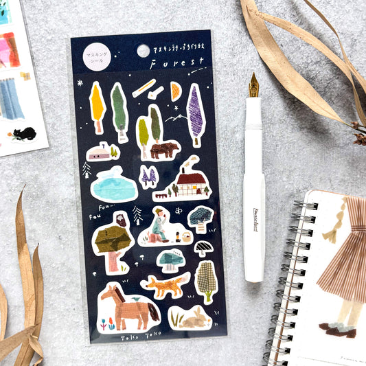 Miki Tamura / My Favorite Stickers - Forest