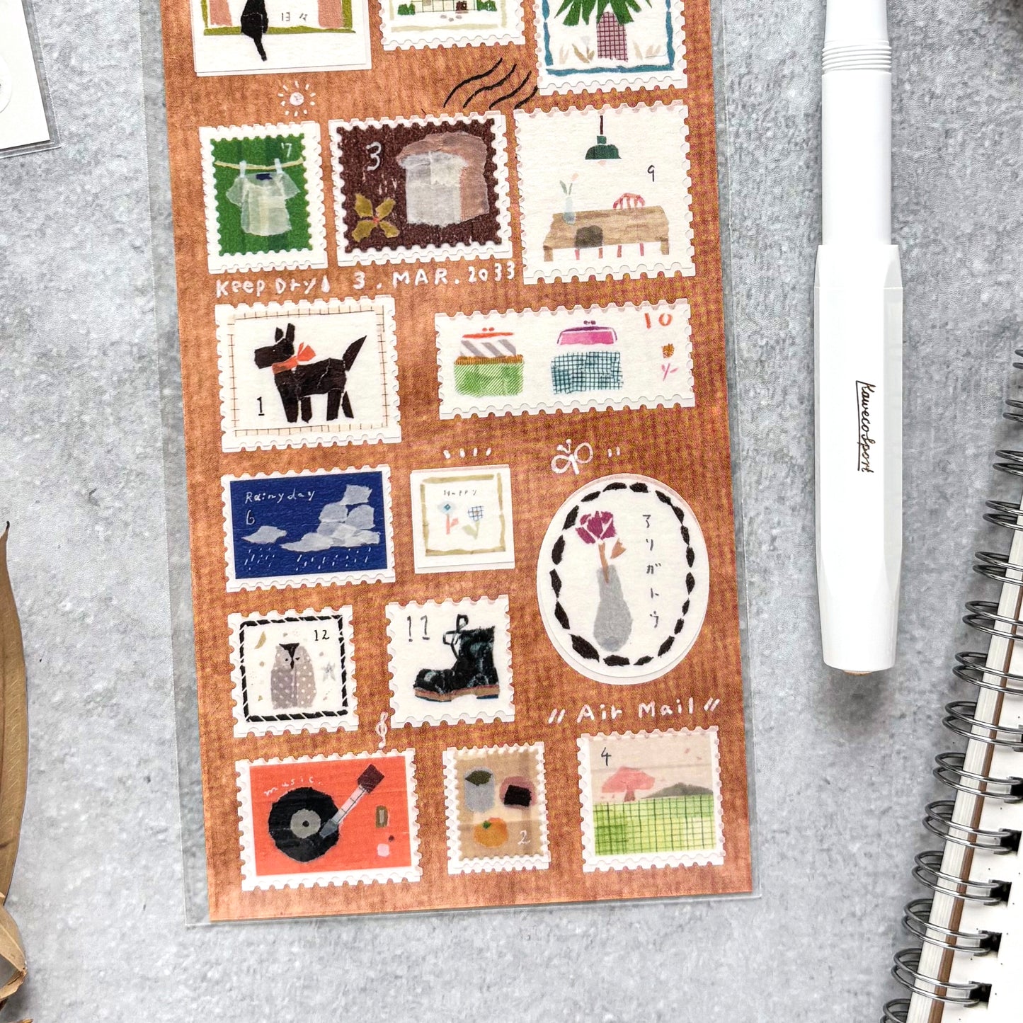 Miki Tamura / My Favorite Stickers - Stamp
