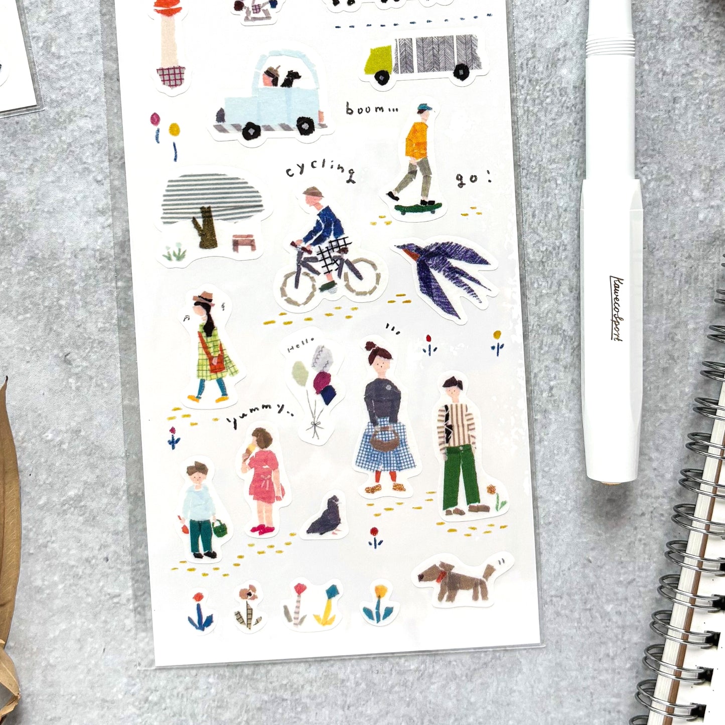 Miki Tamura / My Favorite Stickers - Town