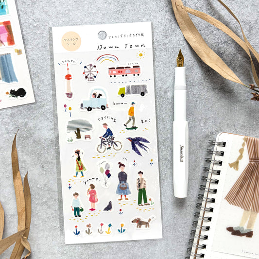 Miki Tamura / My Favorite Stickers - Town