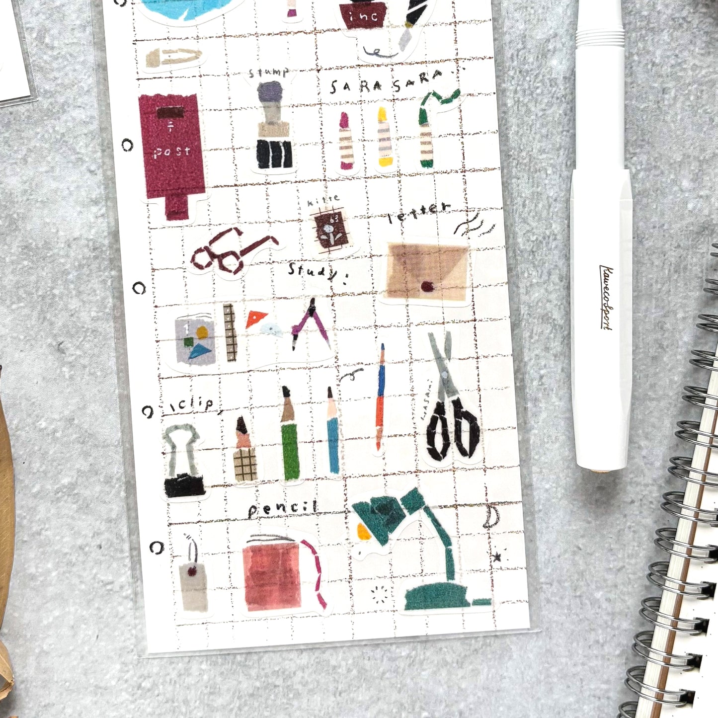 田村美紀 / マスキングシール「Stationery」