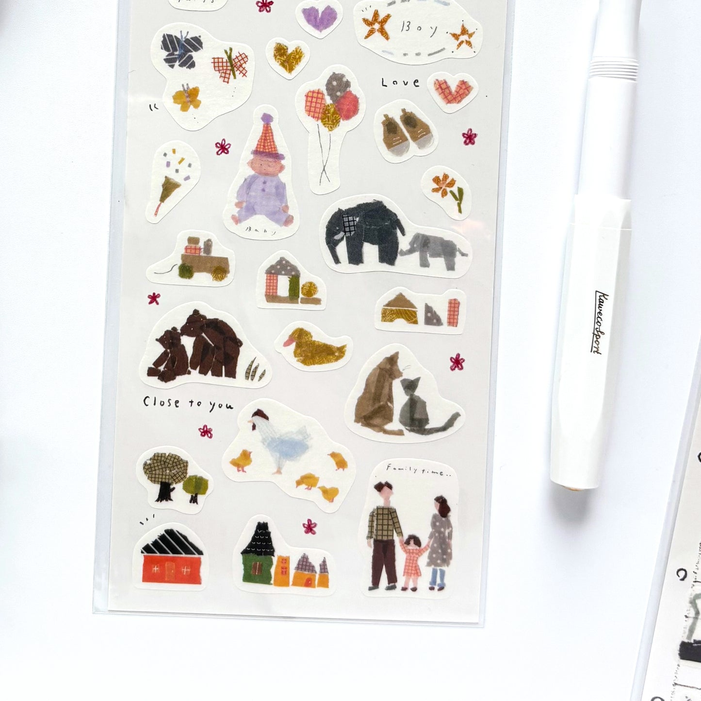 Miki Tamura / My Favorite Stickers - Family