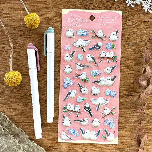 Mind Wave / Puffy Stickers - Long-tailed Tit