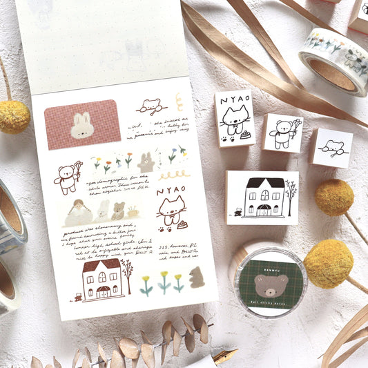 Ranmyu / Rubber Stamp - Waiting