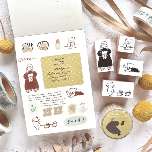 Ranmyu / Rubber Stamp - Reading