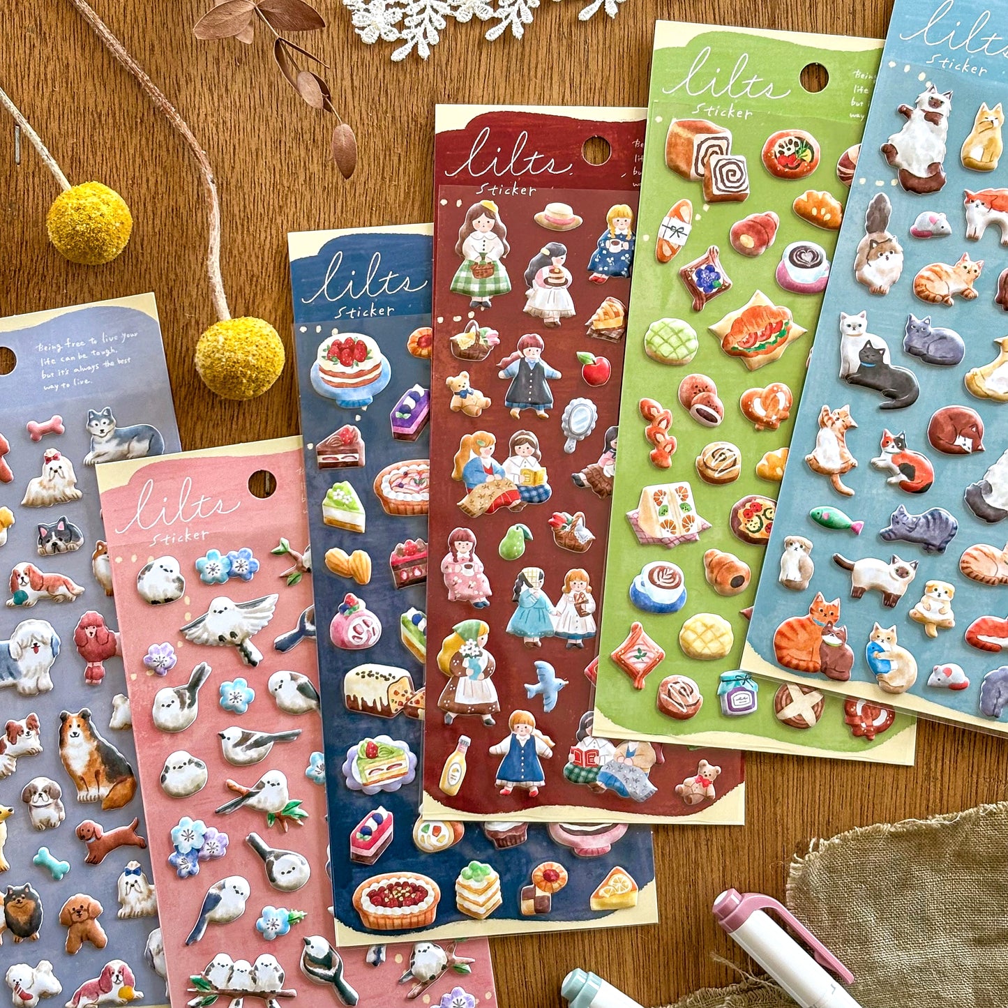 Mind Wave / Puffy Stickers - Long-tailed Tit