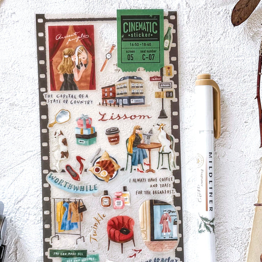 Mind Wave / Cinematic Stickers - Fashion