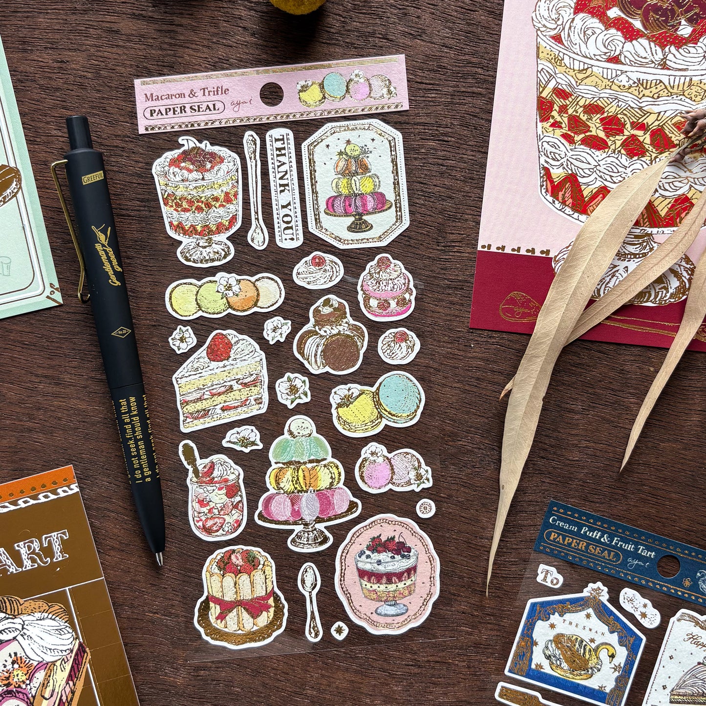 Aya Inoue / Postcard - Macaron
