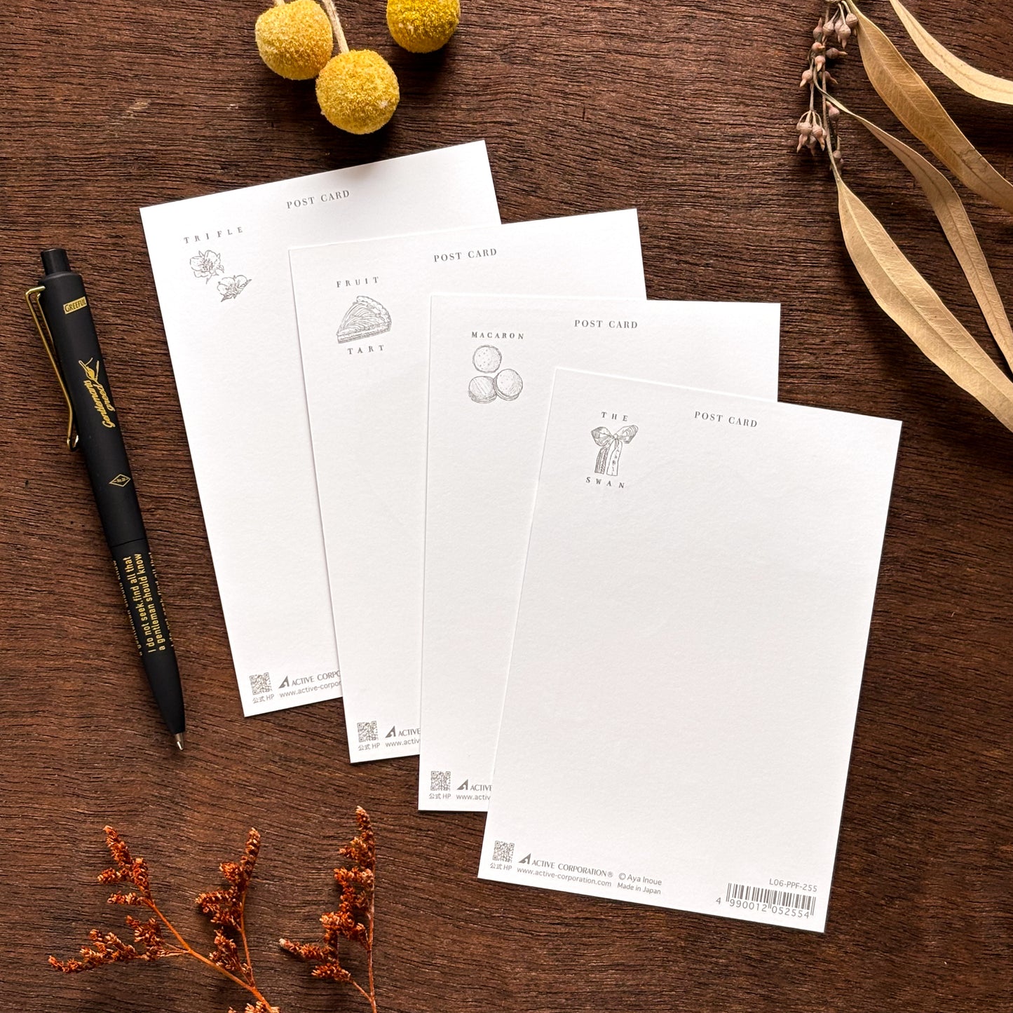 Aya Inoue / Postcard - Swan