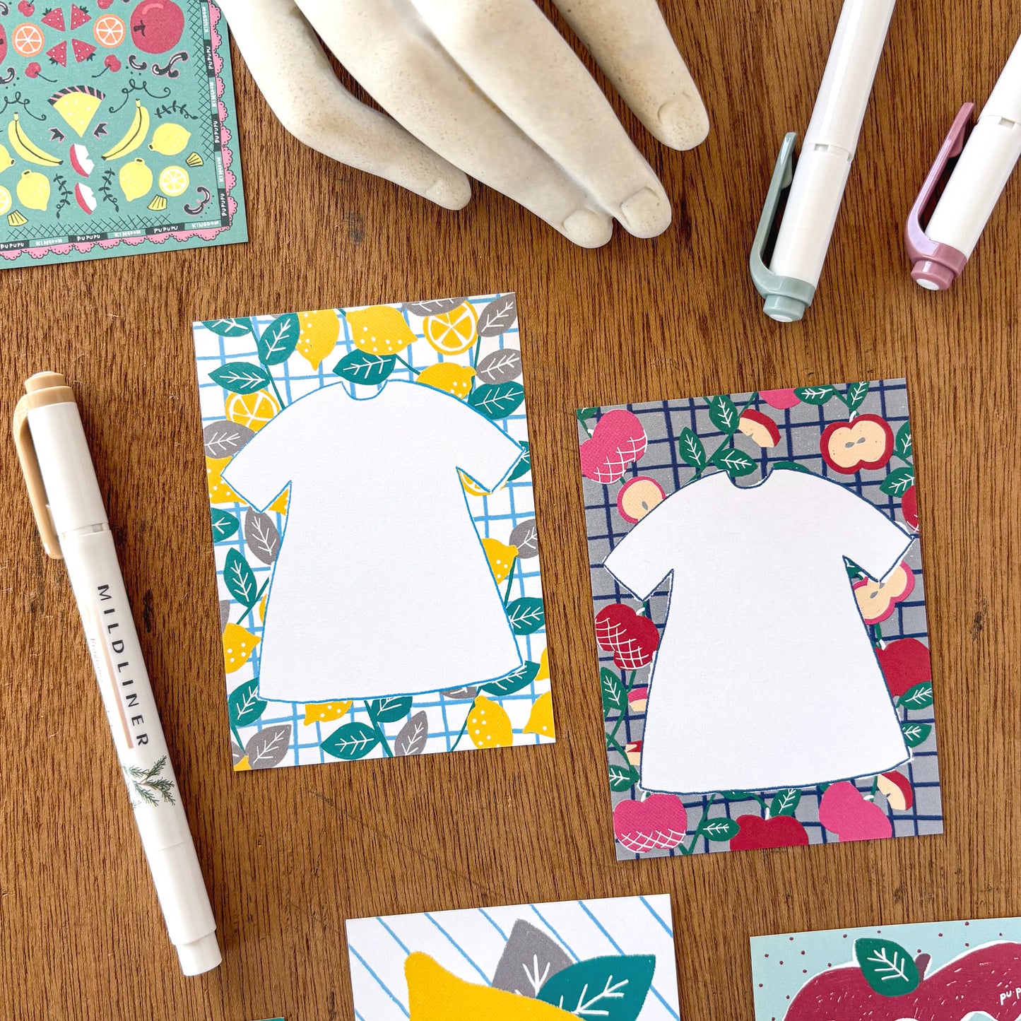 PUPUPU / Memo Pad - Fruits