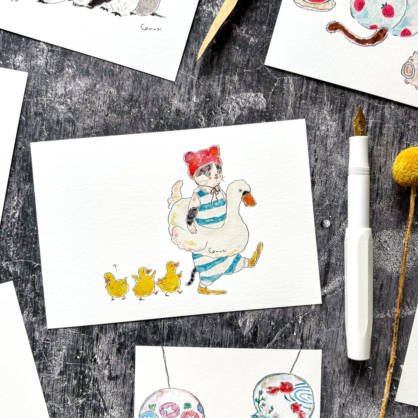 Tocorocomugi / Postcard - My Friends