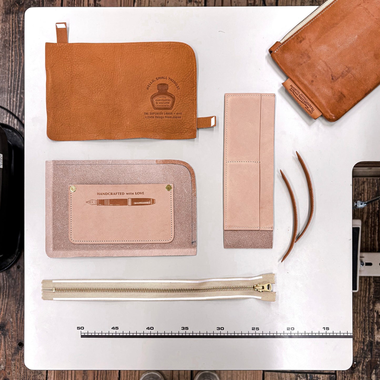 TSL x eric x CTFJ / Utility Leather Pouch