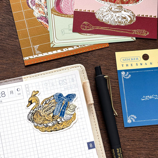 Aya Inoue / Vinyl Sticker - Swan