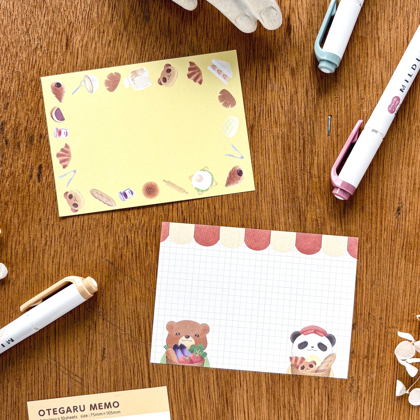 NATSUNOKA / Memo Pad - Animal Shop