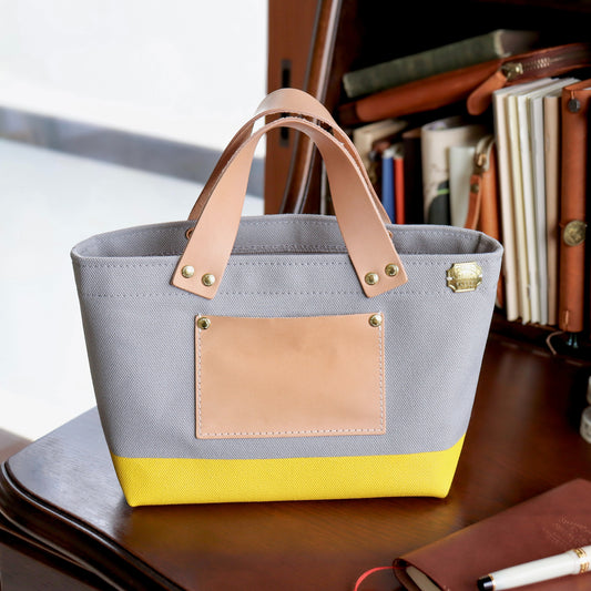The Superior Labor / Special Engineer Bag Petite - Gray x Yellow