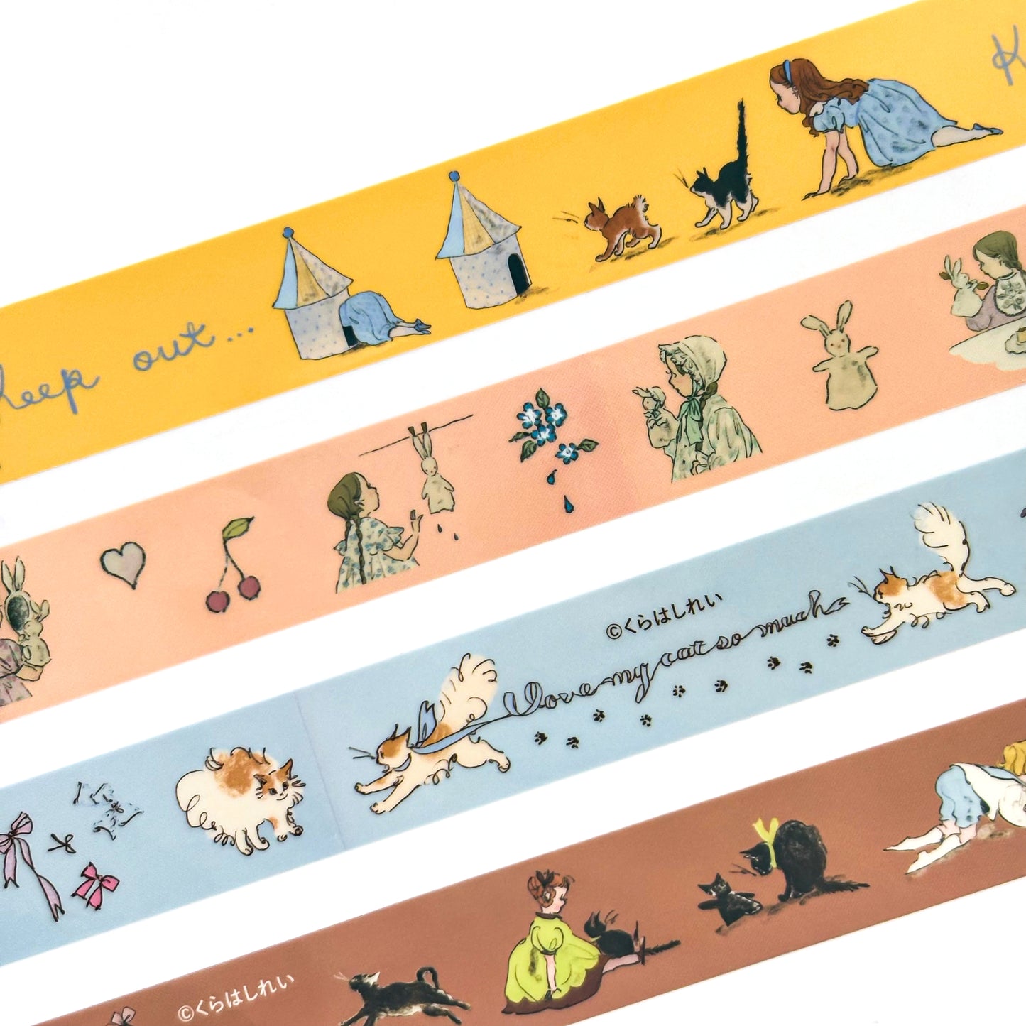 Rei Kurahashi / Clear Tape - Friends (yellow)