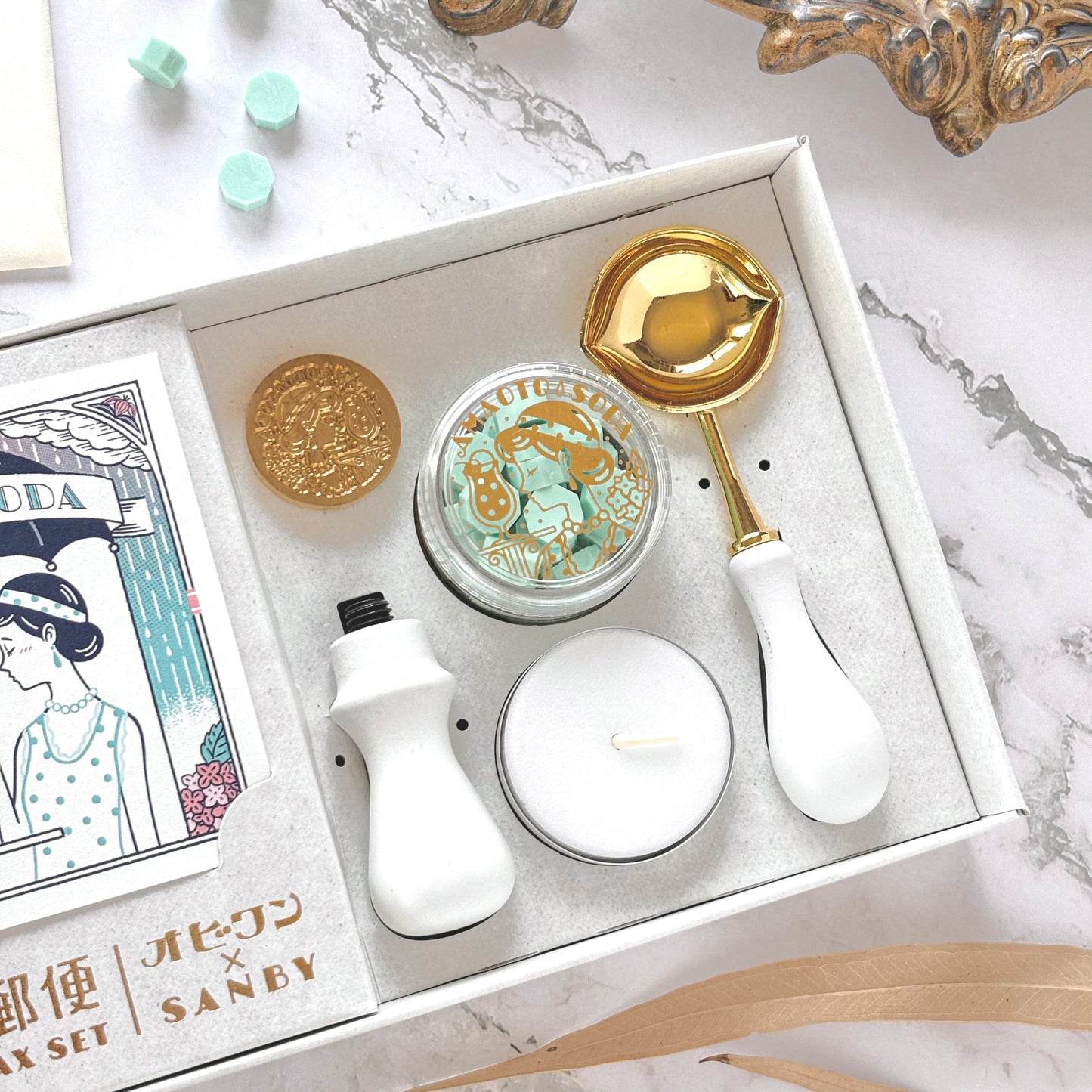 Obi1 / Sealing Wax Set - Amaoto Soda