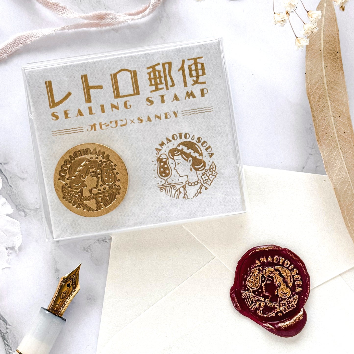 Obi1 / Sealing Wax Head Piece - Amaoto Soda