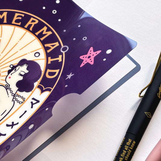 Obi1 / Clear Folder - Mermaid Cosmetics (A5 Size)