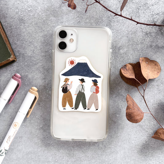 Necktie / Vinyl Sticker - Mt Fuji