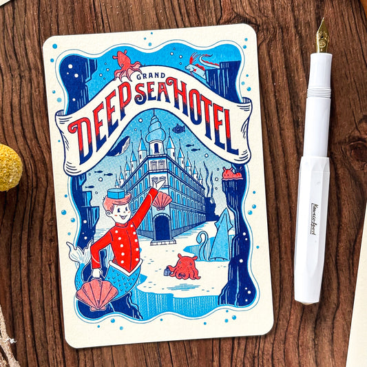 Obi1 / Postcard - Deepsea Hotel