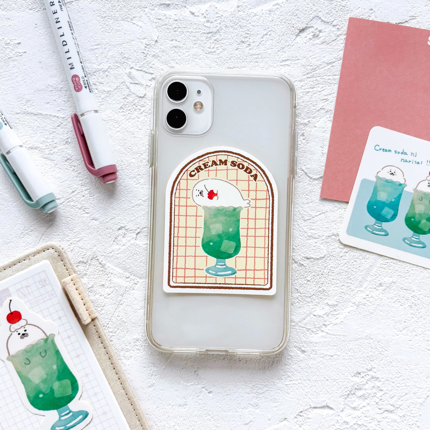 Furukawa Paper / Vinyl Sticker - Seal (Set of 3 Stickers)