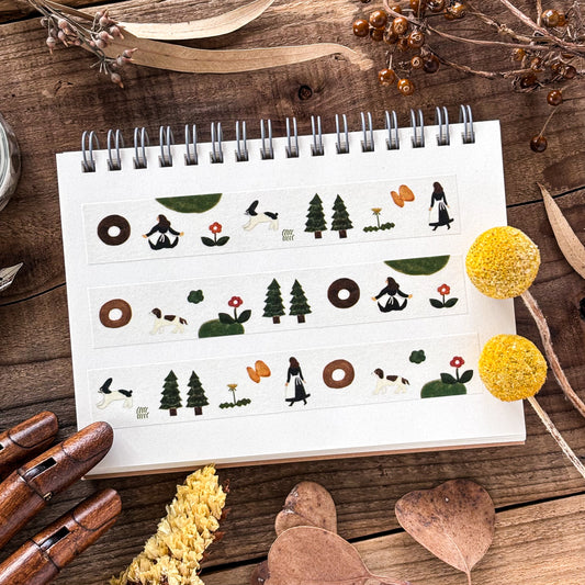 Necktie / Washi Tape - Calm