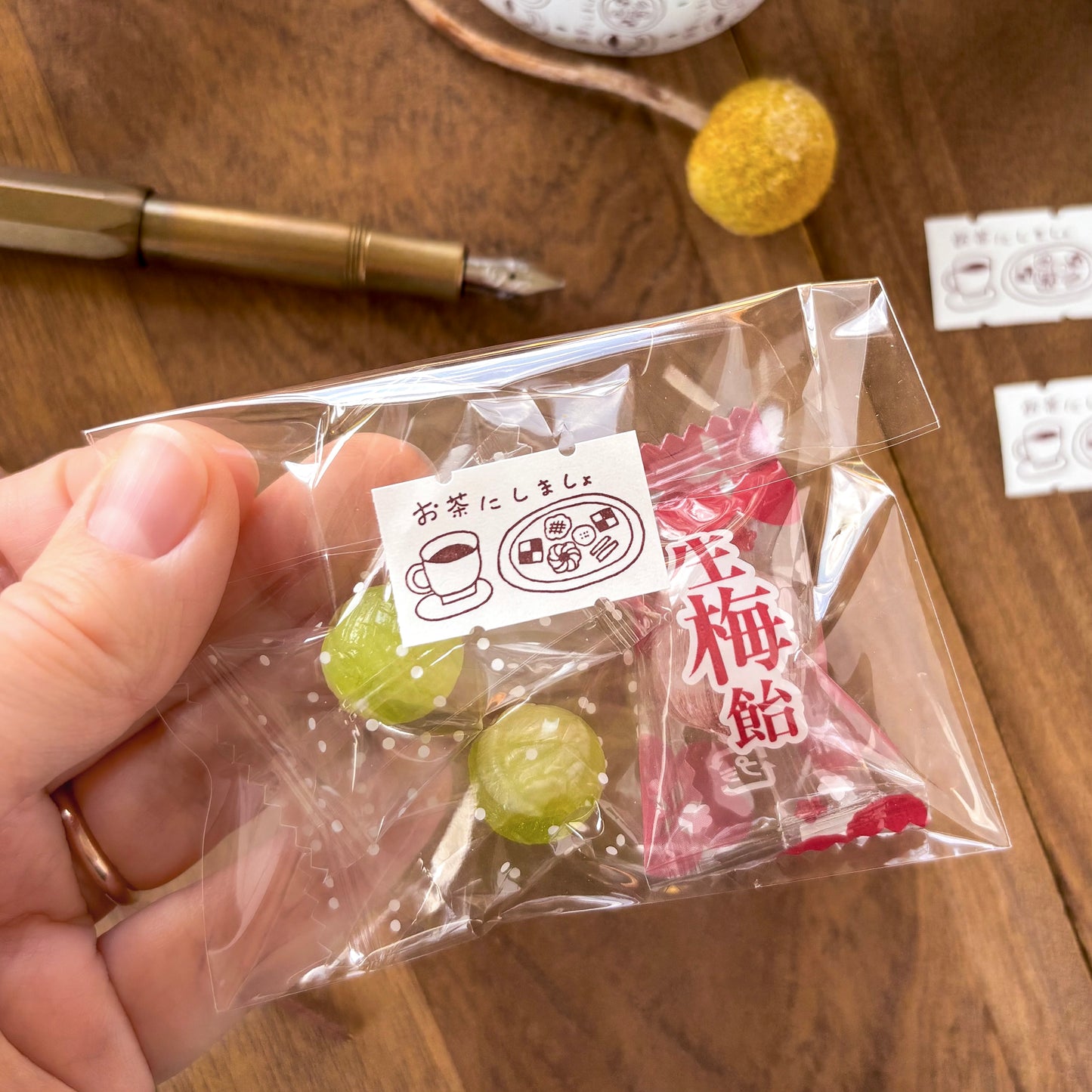 Necktie / Mini Labeler Stickers - Coffee Time