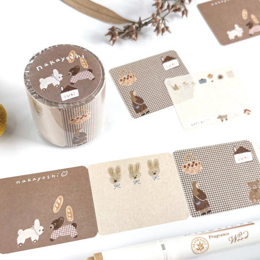 Ranmyu / Roll Sticky Note - Happy Friends