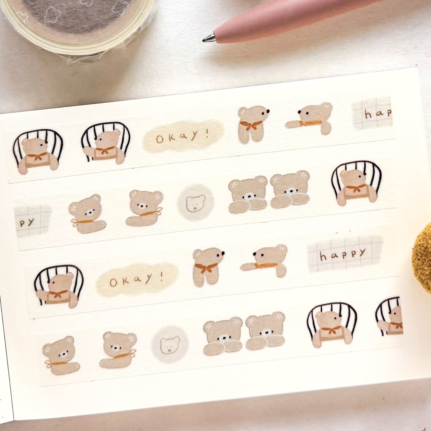 Ranmyu / Washi Tape - Twins