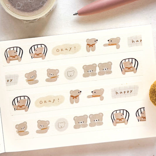 Ranmyu / Washi Tape - Twins