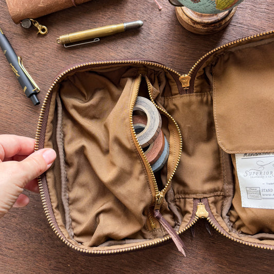 The Superior Labor / Utility Leather Case - Dark Brown