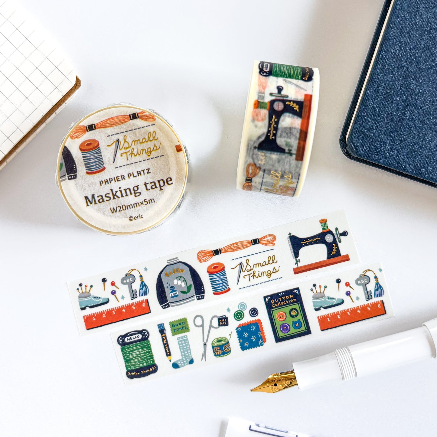 eric / Washi Tape - Sewing